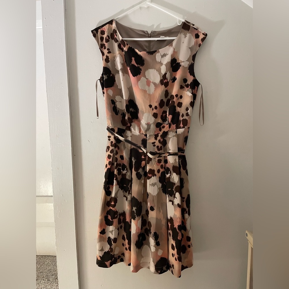 Pre-owned Eva Mendez Spotted Dress